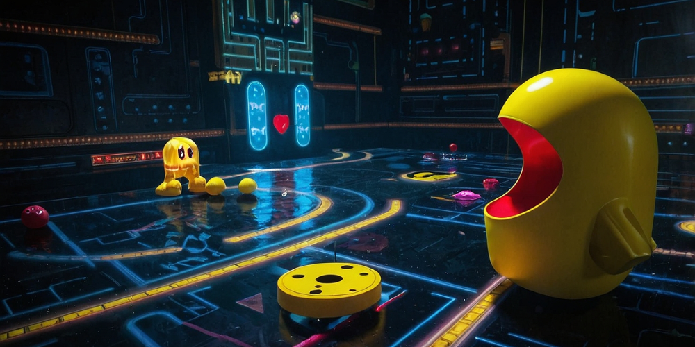 Pac-Man art game